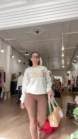 How cute and comfy is this outfit to wear to the living room for Thanksgiving!? All items available at @Cali Raes Haute Spot 🦃 #boutique #thanksgiving #boutiqueshopping #comfy #fyp 