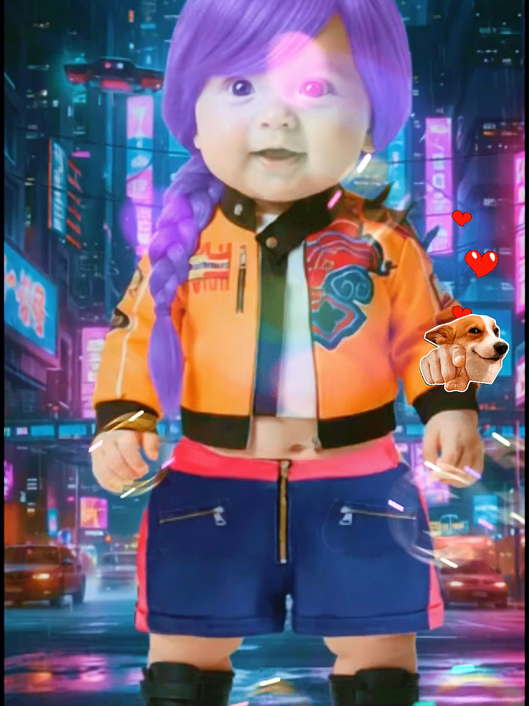 BABY RUMI crazy funny DANCE #aianimation #baby #kpopdemonhunters #shorts #viral #babydance #babies #aianimation #dance #babytiktok #rumi