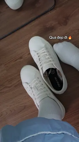 Khi cầm trên tay t lại muốn mang em n mỗi ngày, quá đẹp #dincox #vadreview #giaychinhhang #giaysneaker #viral 