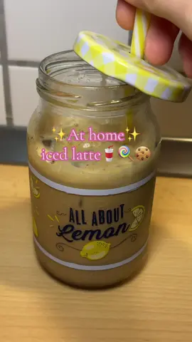 I used to make this while corona was a thing, do you guys remeber it?#athome #icedlatte #iced #coffee #coffeetok 