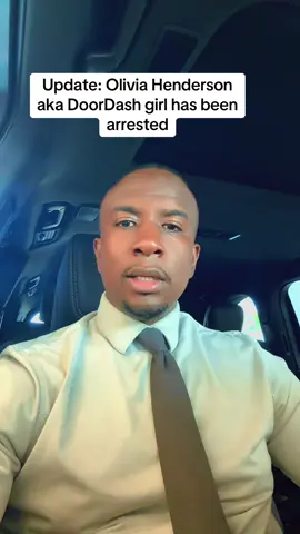 Olivia Henderson aka DoorDash girl has been arrested #viralvideo #trending #fypシ #foryoupage 