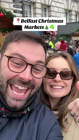 The Yorkshire pudding wrap tho 😮 #belfast #belfastchristmasmarkets #northernireland #alanaandjosh 
