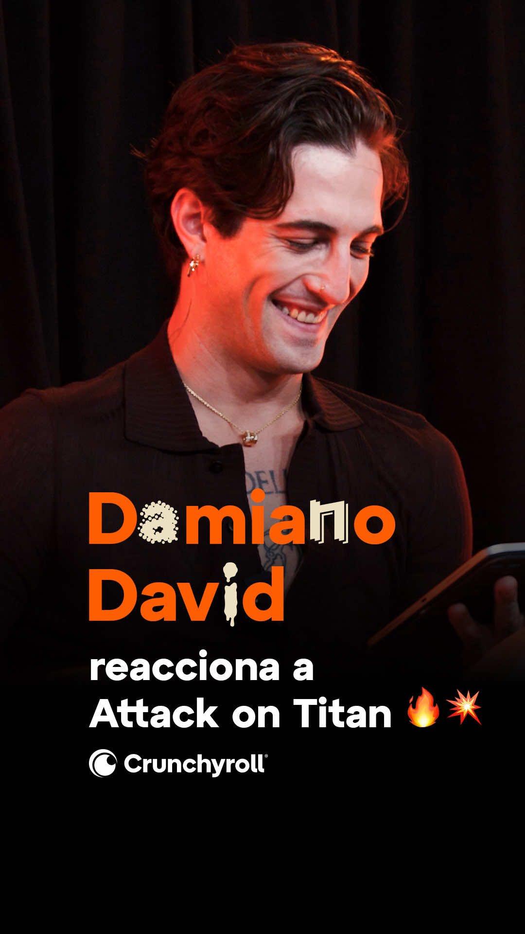 @damianodavid reacciona a Attack on Titan 🔥💥 
