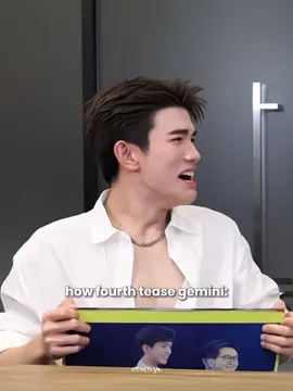 sooo cutee 😝🫶🏻 fourth taste his own medicine #geminifourth #gemini_nt #fourthig #fyp 