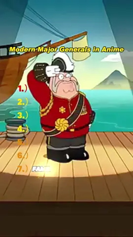 Best Major General in Anime  #PiratesBway #Broadway #Theatre #piratesofpenzance #modernmajorgeneral