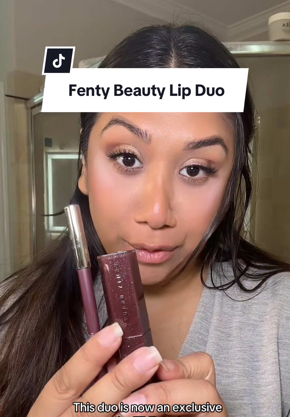 Hot take: Not every brown lip combo is ‘universal’… but this Fenty Beauty Chocolate Bordeaux duo actually understood the assignment. The lip liner glides, the gloss hits, and the blend?? Filthy. 😮‍💨 If you’ve ever struggled with brown shades looking too gray, too muddy, or too patchy… this one fixes it. #FentyBeauty #LipCombo #BrownLipTrend #MakeupTikTok #BeautyTok 