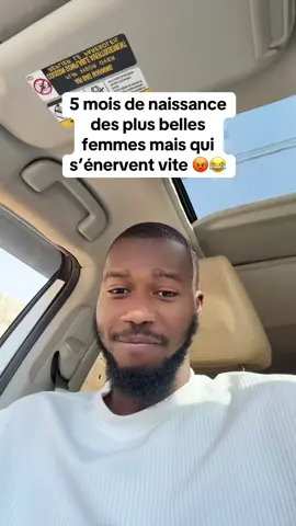 Les mois de naissance qui s’énervent vite 😆❤️