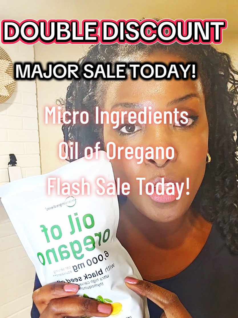 @Micro Ingredients  Incredible immune support supplement - Oil of Oregano! Flash sale on now!  #tiktokblackfriday #tiktokcybermonday #Christmasgiftideas #oreganooil  #oiloforegano  supplement disclaimer: not intended to diagnose, treat,cure, or prevent any disease.