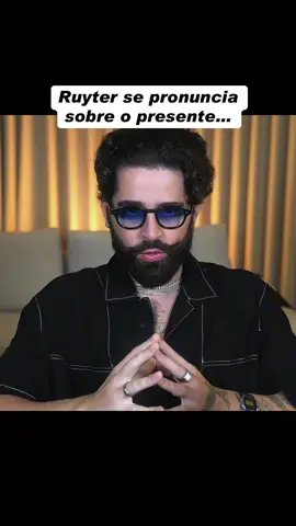 O presente vai vir…. #ruyter #pronunciamento 