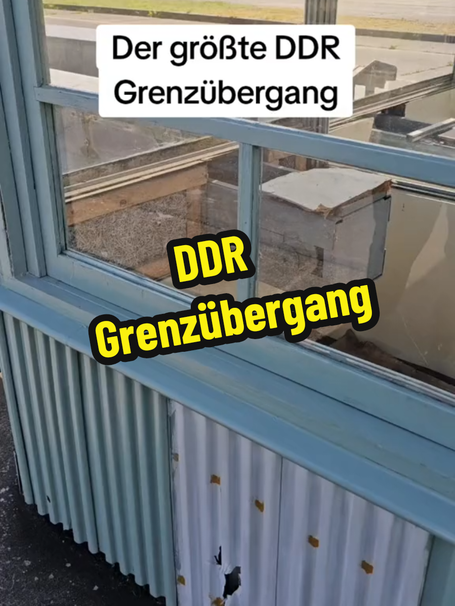 Der größte DDR Grenzübergang!!! #ddrtiktok #urbex #urbexworld #lostplace #ddr 