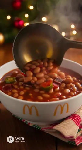 #mcfrijoles.  McDonald’s did it again  frijoles borrachos 