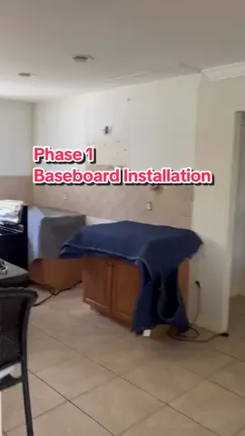 Wrapping up phase 1 — drywall removed where mold had taken hold and tile cleared from the kitchen wall. The space is prepped and ready for new drywall to go in. Every bit of demo gets us closer to the finish line!