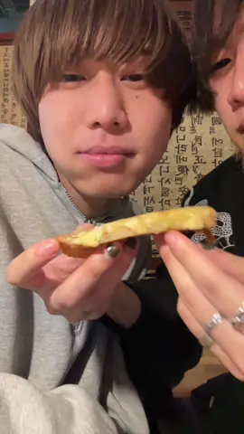 浜口ひゅーやとご飯食べた #チヂミ