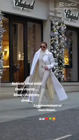 #Klasa sama w sobie # Coco Chanel ❤️