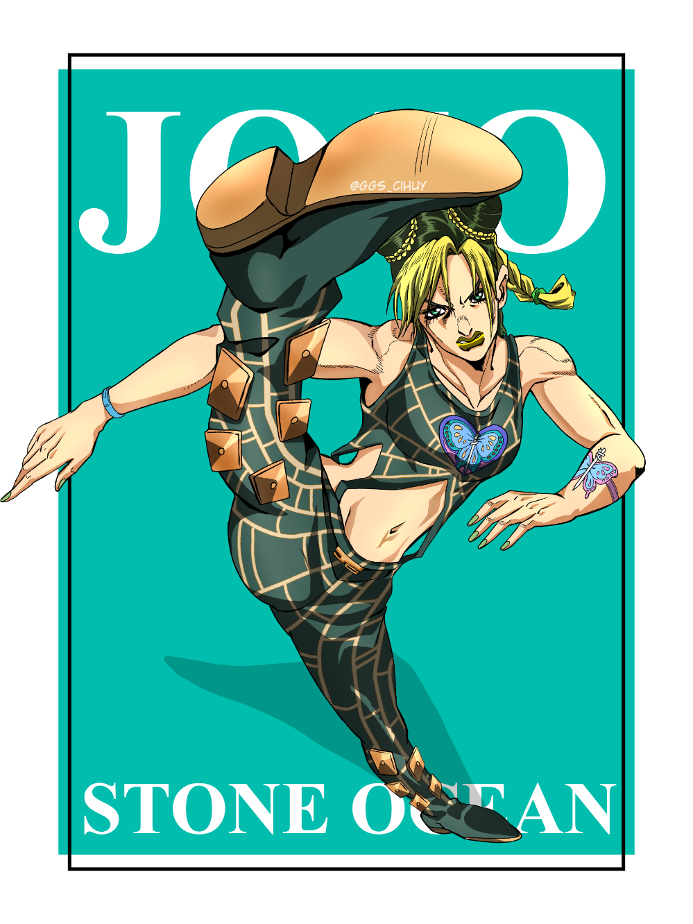 ☆Jojos acrobatic pose again 🔥 @dilya.abdusalimova 