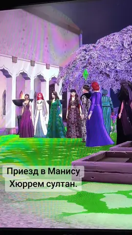 Приезд Хюррем султан к сыну в Манису. Мехмед рассказывает матери радостную весть.  #рекомендации #великолепныйвек #sims4 #sims #симс4 