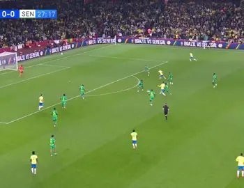 Estevao goal today Brazil vs Senegal #highlight 1-0 #hashtag #football #fyp #brazil 
