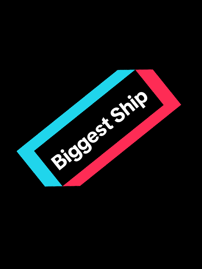 PART 40|| BIGGEST CONTAINER SHIP 👽 ⚓ 🚢 #tiktokawards #containership #fyp #heavymachinery #record 