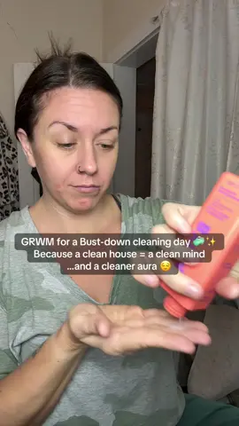 Bust-down cleaning day,  make it ✨main-character therapy✨🧼 Idk who needs this, but sometimes wiping down a counter is the only thing keeping us grounded 😌😂 Comment what chore you’re avoiding today — let’s suffer together 🫶🧽💅 #girlhood #grwm #cleaningday #productivesaturday 