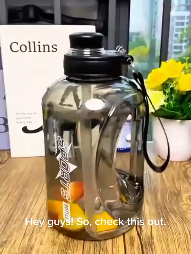 Tubig Goals 💪😎 Sports Water Bottle. Link sa bio 