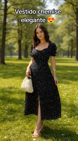 Link de compras na bio🛍️. Encontre agora na shopee, vestido feminino Chemise, estampado, luxo, elegante, primeira/verão.😉🛍️ #vestido #modafeminina #comprasonline #fyyyyyyyyyyyyyyyy #fypp 