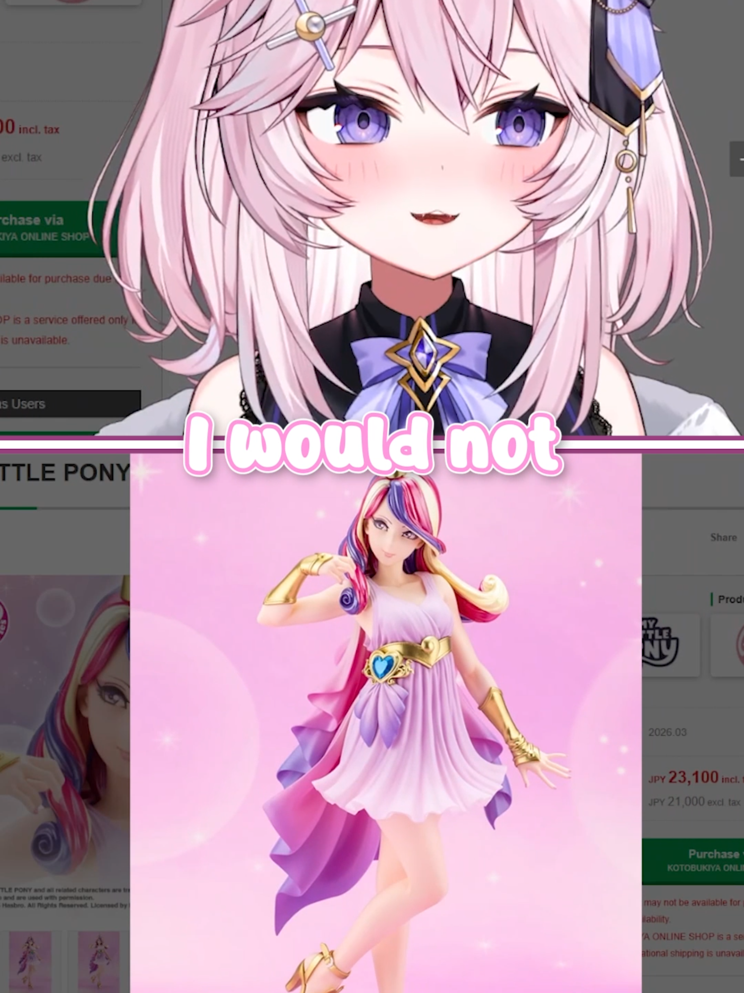 These Anime Figures Are INSANELY CUTE! #vtuber #vtuberen #anime #catgirl #twitch #animegirl #livestream #streamer #funny #vtuberclips #twitchstreamer #twitchclips #twitchmoments #envtuber #explore #nyanners #animefigures #mlp #animegirl #mylittlepony