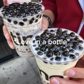 OHHH HOW MUCH I LOVE BOBA  #bobatea #boba #hazbinhotelsong #loveinabottle #fyp 