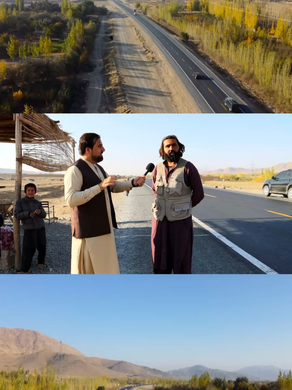 چهره جدید سرک های افغانستان  #samangan #afghanistan #earthquake #viralvideos #jampur 