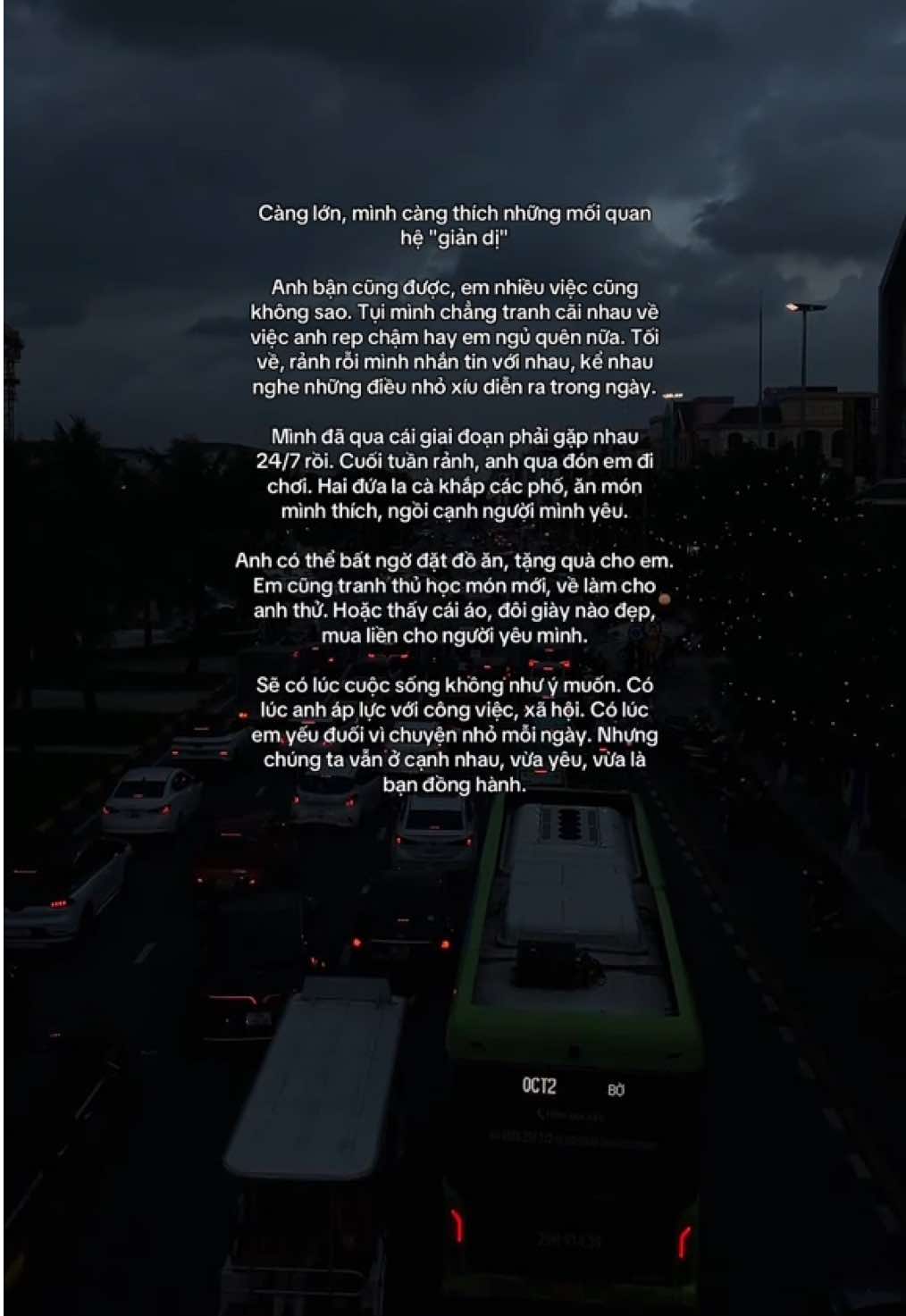 Sẽ có lúc cuộc sống không như ý muốn. Có lúc anh áp lực với công việc, xã hội. Có lúc em yếu đuối vì chuyện nhỏ mỗi ngày. Nhưng chúng ta vẫn ở cạnh nhau, vừa yêu, vừa là bạn đồng hành. #caphayvetinhyeu #caphay #captionbuontamtrang #capbuon #captionhay 