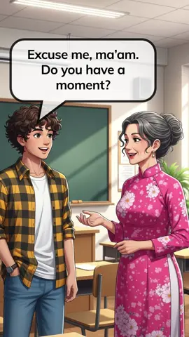 Conversation with Ma'am in English #learnenglishdaily #englishlesson #learnenglish #englishconversationpractice #easyenglish 