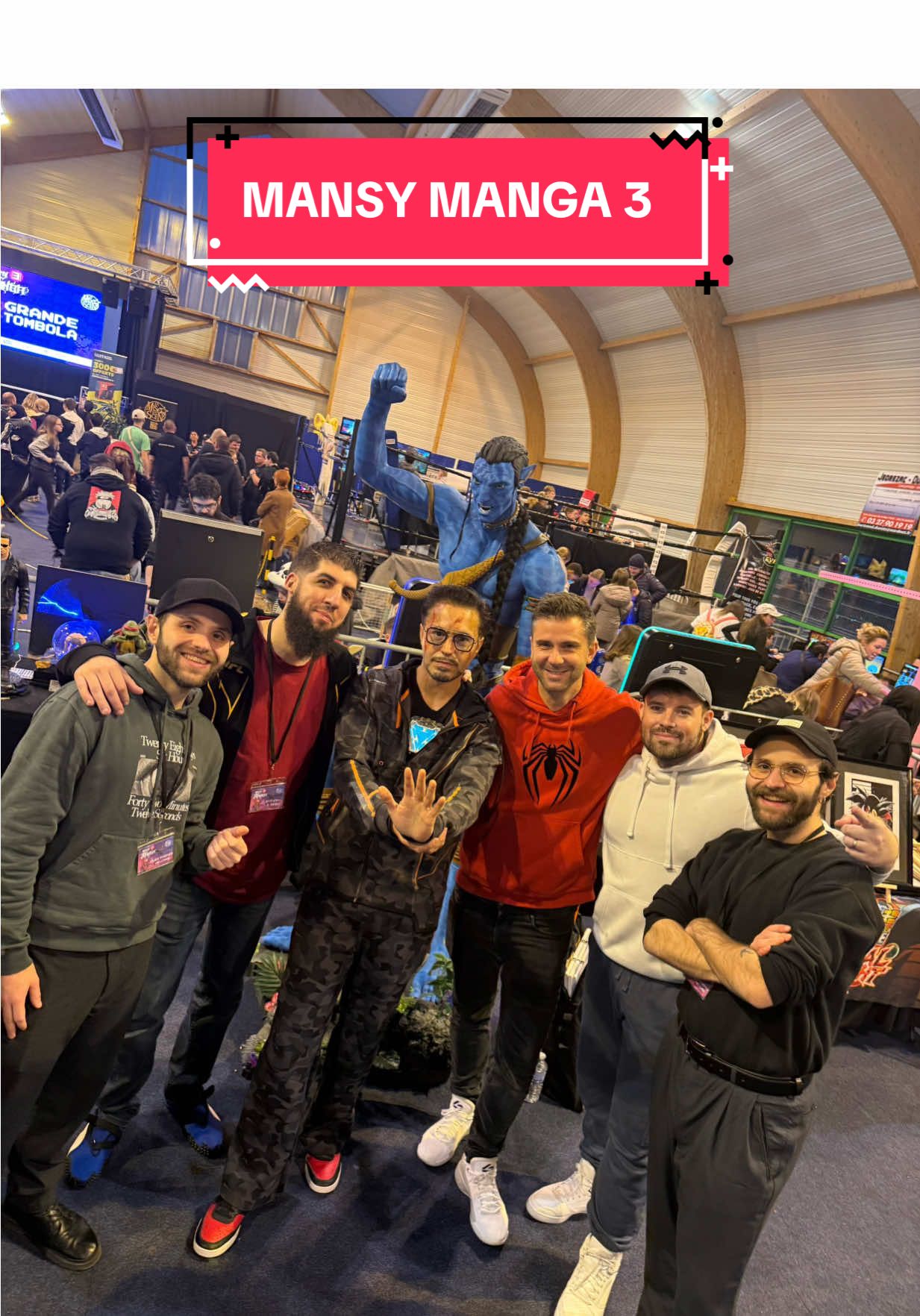 Petit retour en vidéo de la Masny manga 3 ! @La mise en sceN @Tony lookalike @tofikaitb @melcorebrosfilms  Week end de Folie !  #convention #mangas #filmclips #marvelstudios #movie 