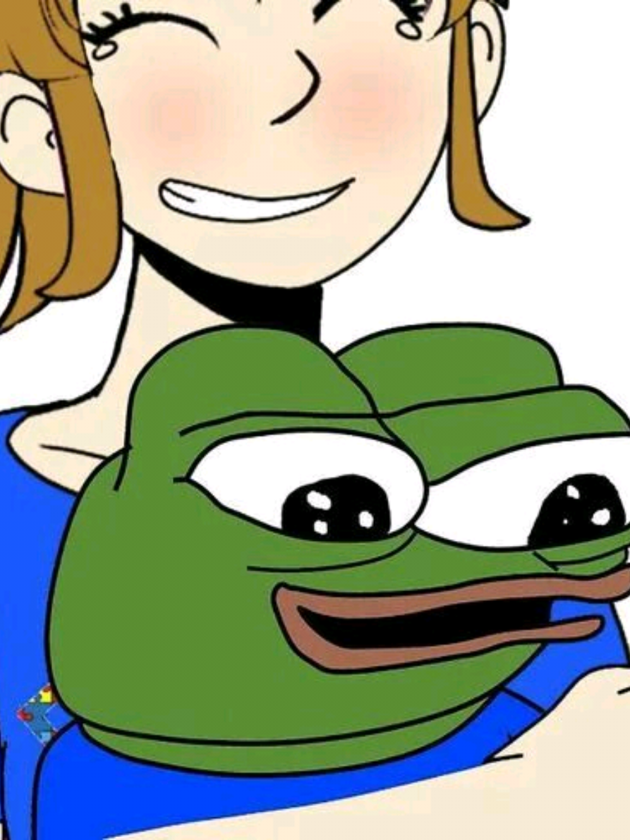 pepe the frog × ashbie moon = ❤️ #4chan #pepe #ashbiemoon #autism #weezer 
