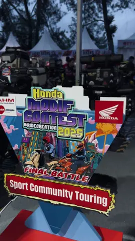 Honda modif contest 2025 honda bikers day cibuluh garut 🔥🔥🔥 selamat ya bang 🙌 @BANDITZ ASPAL #hmc #hondabikersday2025 #cb150x #adv160modifikasi 