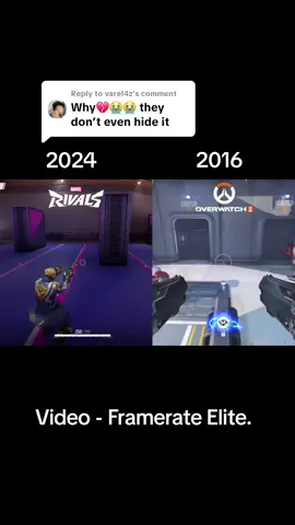 Replying to @varel4z There's more, and Marvel Rivals players should stop using the excuse that the characters have existed for decades, some have never done anything similar to what they do in Rivals. Just assume your game was inspired by Overwatch 2. #overwatch #marvelrivals #overwatch2 #marvelrivalsclips #overwatchclips