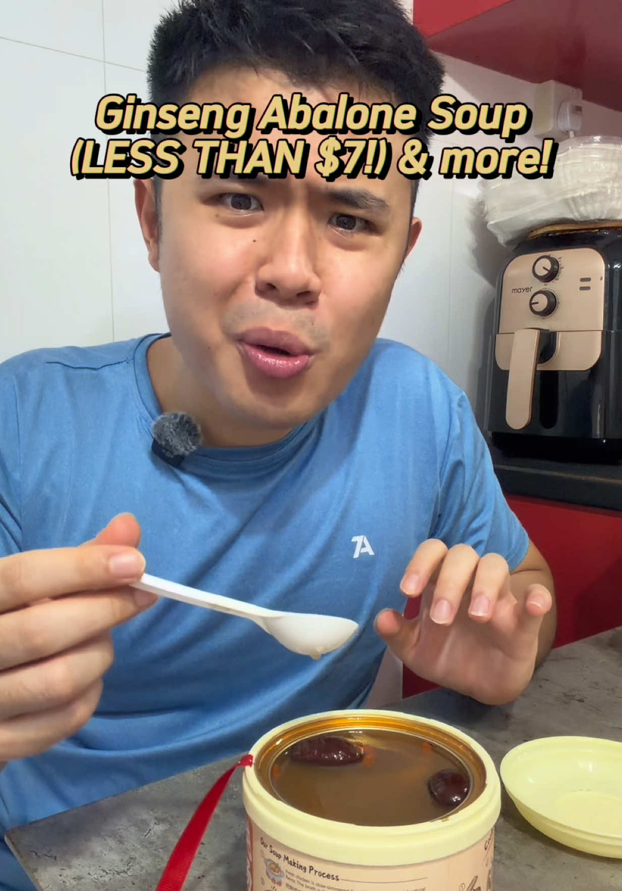 I approve this, only complain is the chicken inside is tough BUT honestly the taste is 💯 #herbalsoup #soup #tonicsoup #readytoeat #createtowin 