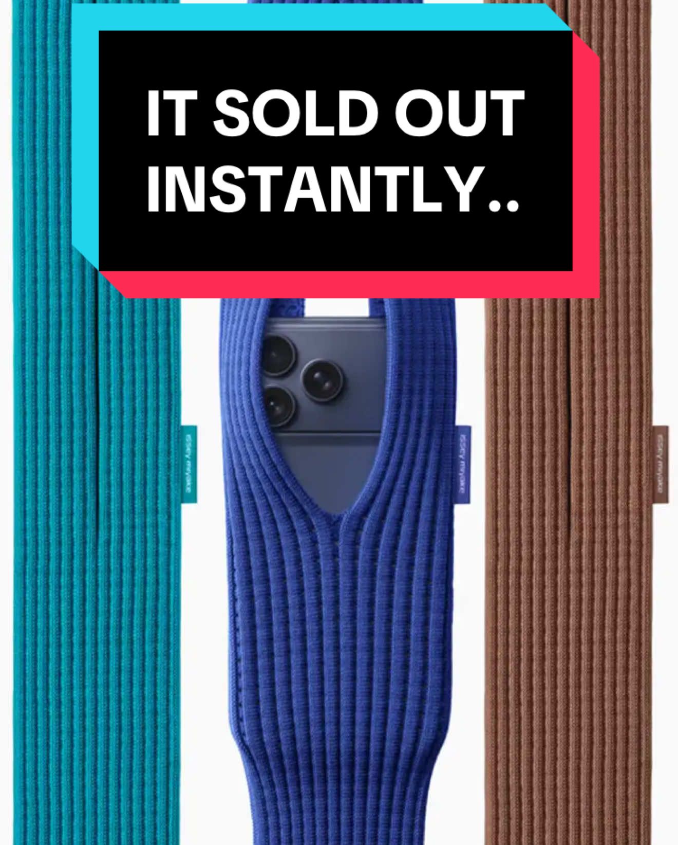 The IPhone Pocket INSTANTLY sold out.. #carterpcs #Tech #iphone #apple #iphonepocket 