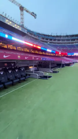 Evening Stadium #fcbarcelona #leomessi #like #lamineyamal #spain 