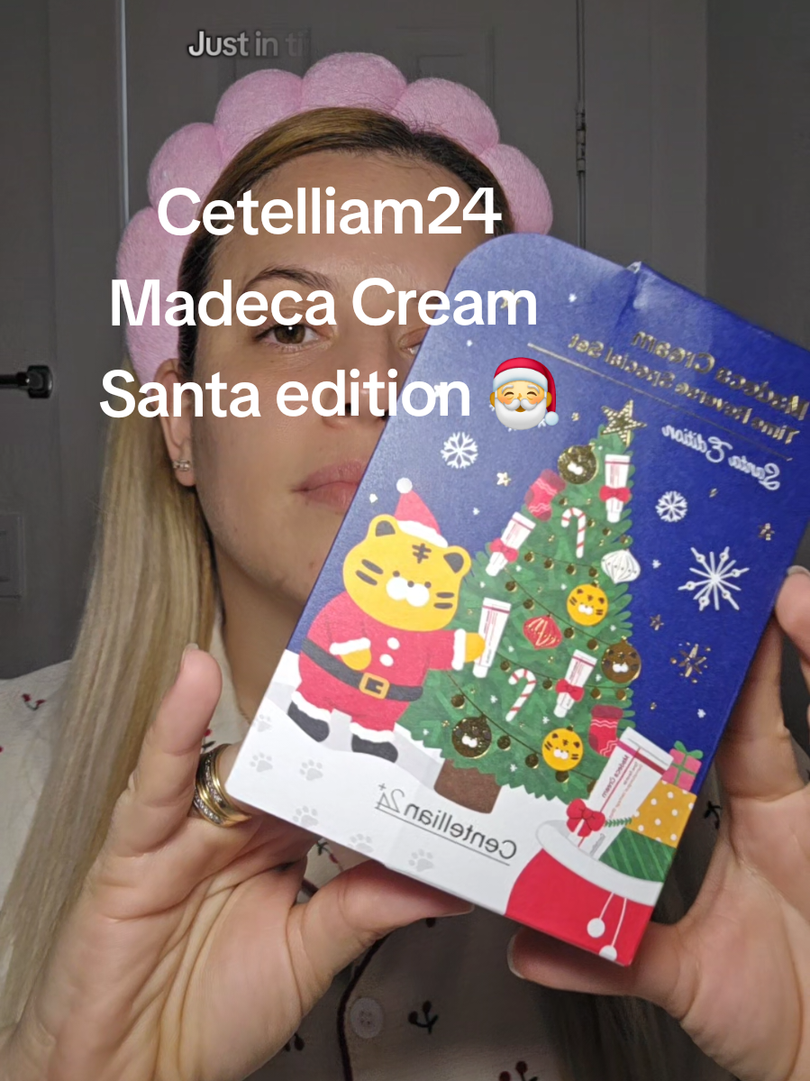 🎅✨ Justo a tiempo para las fiestas ✨🎄@Centellian24  lanzó su Santa Edition Madeca Cream, la crema viral que fortalece la barrera de la piel y es amada por su fórmula calmante y reparadora. Formulada con TECA (extracto de centella asiática), ayuda a calmar irritaciones, reparar piel dañada y mantener un glow radiante toda la temporada. La he estado usando durante los meses más fríos cuando mi piel se pone seca y apagada, y me devuelve ese look suave, hidratado y de piel de vidrio, sin sensación grasosa. ✨💧 🎁 Regalo perfecto para amantes del skincare o cualquiera que luche contra la resequedad o líneas finas este invierno. #centellian24 #madecacream #antiagingskincare #antiagingcream #santaeditior 