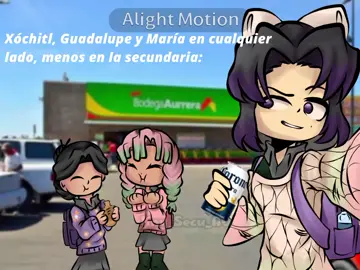 un pequeño y mini dato, sabían que esta Tamayo es muy controlada por sus padres por lo que ellos controlan lo que ve, los amigos que tiene, todo literalmente todo, no la deja ni respirar sin que ellos estén así checando lo que hace, al igual que ella no tiene redes sociales , ni celular, ni nada para comunicarse ya que sus padres se lo prohíben, aquí lo que pasa es que cuando ella se empezó a juntar con Shinobu y mitsuri se empezó a hacer más rebelde ya que ellas la impulsaban a hacer cosas de lo que nunca sería capaz un ejemplo sería saltarse las clases, como por ejemplo en este video que se brincaron la barda de la escuela y se fueron a la Aurrerá a comerse un bolillo de $2, pero eso sí ella adora mucho juntarse con este par, aunque sean muy mala influencia para ella ya que Tamayo es una chica de casa bien portadita  pdt: ignoren el hecho de que se me olvidaron ponerles los lunares a mitsuri  pdt 2: también ignoren el hecho de que Shinobu este tomando una cerveza corona, no encuentro la mejor bebida para ponerle en la mano  #secundariapublica #kny #demonslayerau #universoparalelo #au 