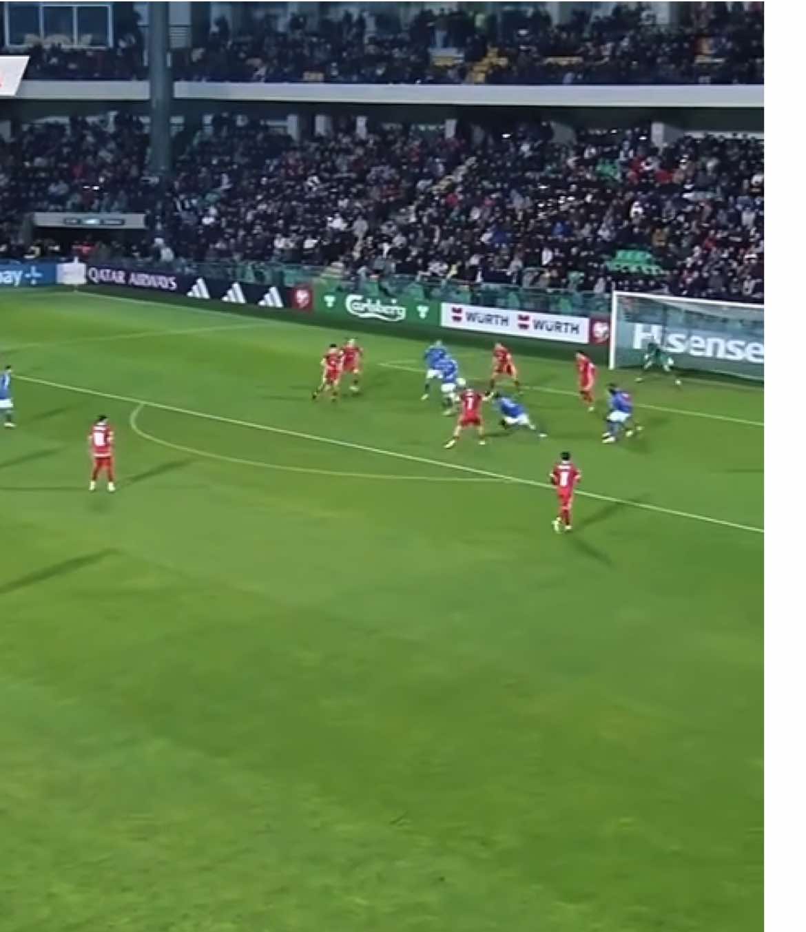 9-0 Norway, here we come | #fyp#mancini#roma#italy#wcqualifiers 