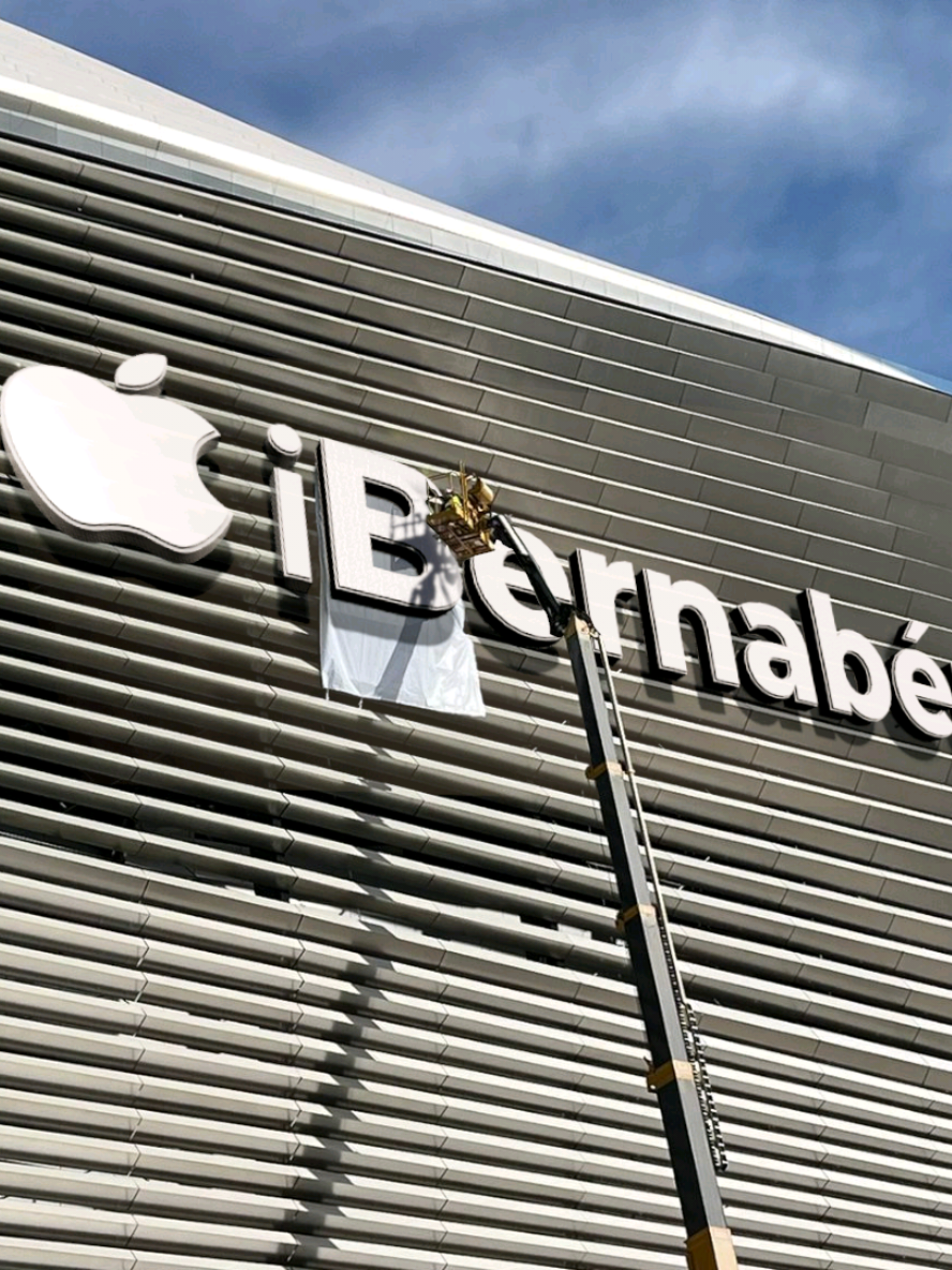 Apple Bernabéu #NuevoBernabeu #Bernabeu #RealMadrid #EstadioSantiagoBernabeu #santiagobernabeu 