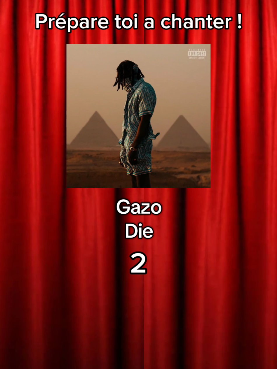 Gazo - Die #musique #karaoke #chant #gazo 