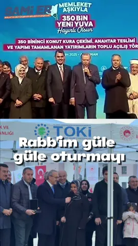 Bugün Malatya’mızda 20.925 konutun ve 835 iş yerinin kura çekimini ve hak sahiplerine teslim sürecini gerçekleştirdik. Bizleri bir an olsun yalnız bırakmayan Sn. Cumhurbaşkanımız Erdoğan’a ve tüm Bakanlarımıza şükranlarımızı sunuyorum. Hemşehrilerimize hayırlı olsun.