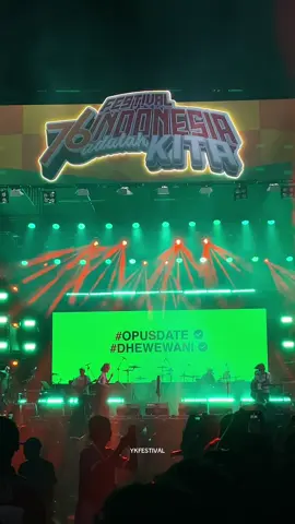 Penampilan @FESTIVALIST di panggung 76 Indonesia Adalah Kita. Solo, 15 November 2025🔥 #fstvlst #opusdate #festivalist #fyp #konser 