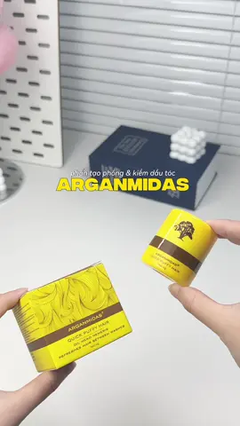 Thứ không thể thiếu trong túi mỗi khi ra đường của team tóc dầu bết 💗 phấn tóc kiềm dầu & tạo phồng #arganmidas #phantockiemdau #phantocarrganmidas #chamsoctoc #reviewlamdep 