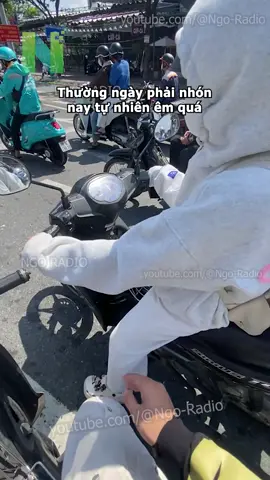 Thường ngày phải nhón nay tự nhiên êm quá#viraltiktok #tintuc #ngoradio #cuocsong