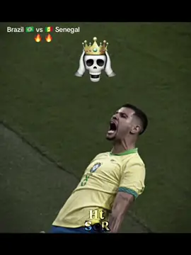 Tell them it's just a friendly match.☠️.     #brazil #senegal #football #edit #fyp 