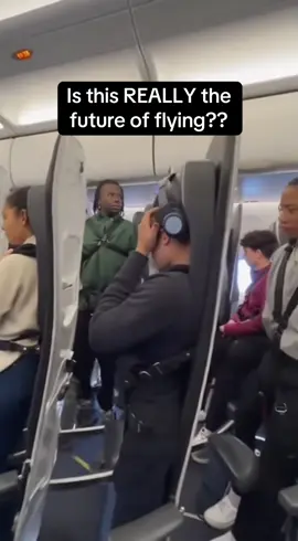 Are standing “seats” in planes really going to “take off”?  #planes #standingseats #flying 