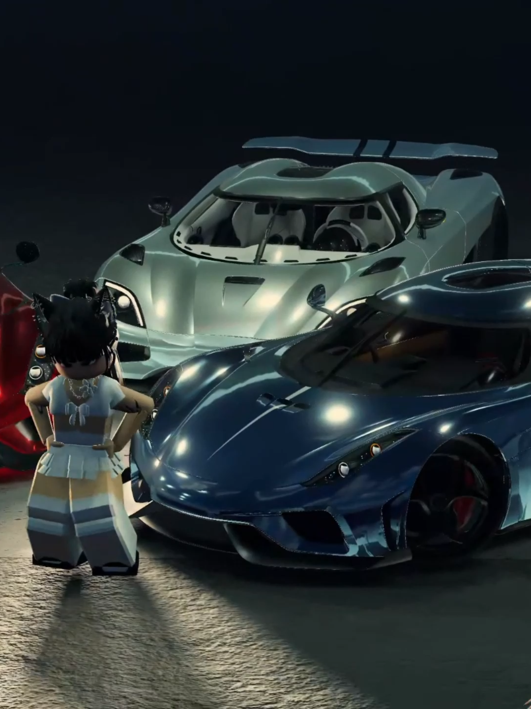 Nay được gái đẹp rủ nhảy nè =))) #robloxgame #midnightchasersroblox #xuhuongtiktok #xuhuong #roblox