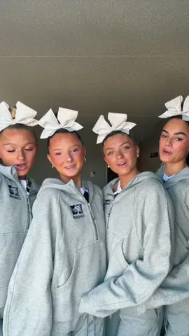 work of art!🖼️ 🐺 #nphscheer #freshmanyear #stuntgroupgoals #state #classof29🥲 